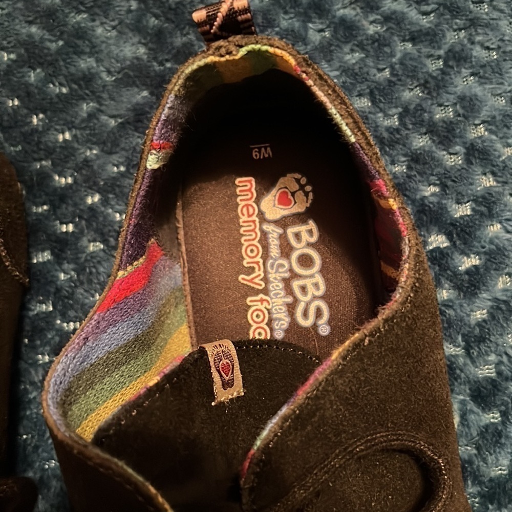 Bobs black lace up suede ankle boots! - Picture 2 of 10